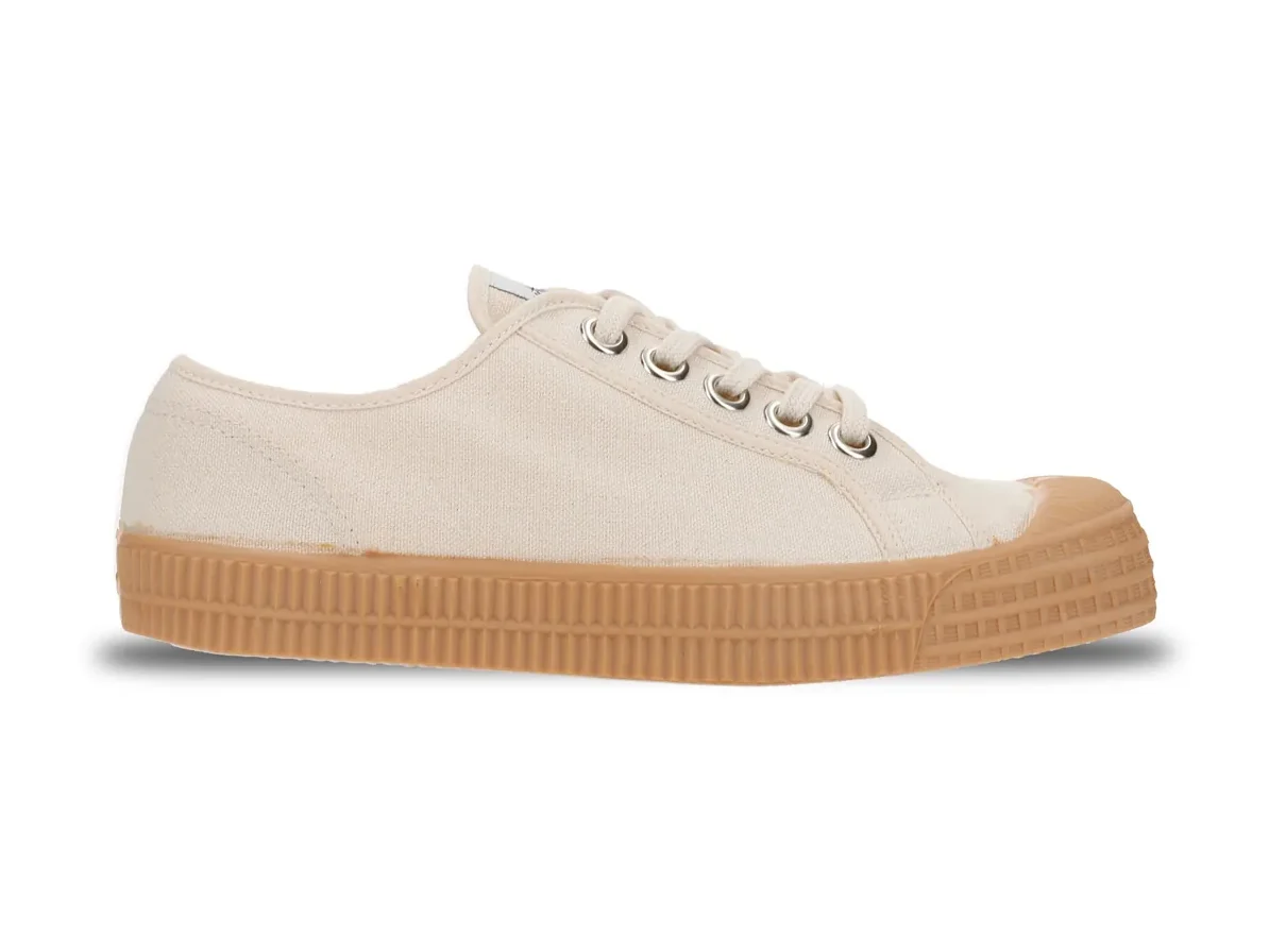 NOVESTA Star Master 99 Beige low-top sneaker, outer side profile